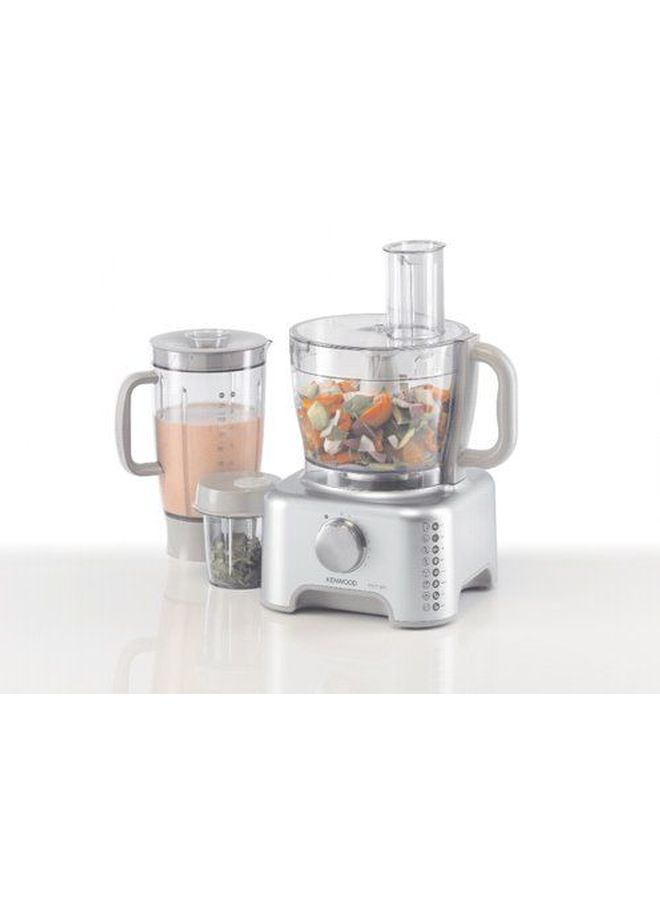 KENWOOD - Electric Classic Food Processor 1000W 1000.0 W FP735 Silver/Clear - Image 1