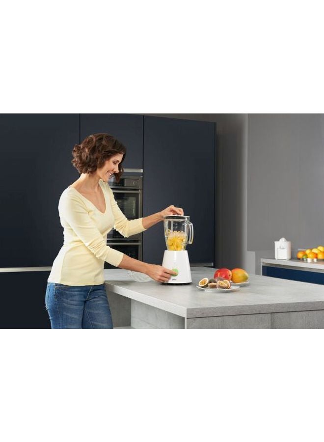 براون - خلاط من مجموعة تربيوت 2.0 L 800.0 W JB3010 أبيض/ شفاف - Image 1