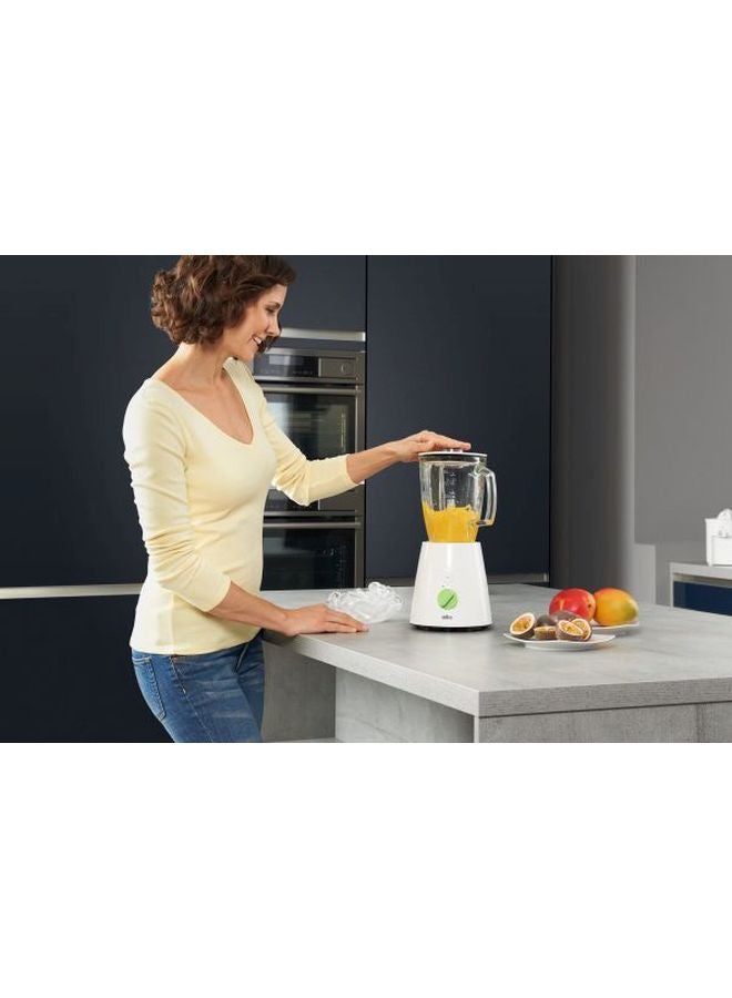 براون - خلاط من مجموعة تربيوت 2.0 L 800.0 W JB3010 أبيض/ شفاف - Image 1
