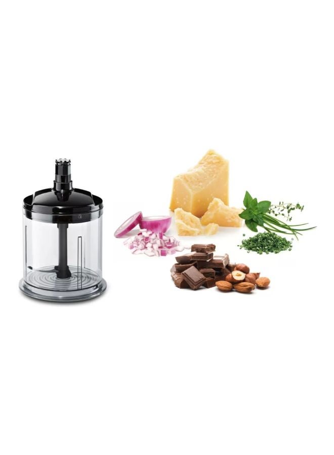 BOSCH - Hand Blender Set MSM67140 Black/Clear/Window Grey - Image 1