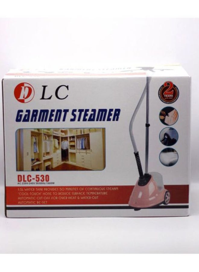 DLC Garment Steamer 1600W 1.5 L 1600.0 W DLC-530 Pink/White/Black  - Image 3