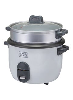 BLACK+DECKER Electric Rice Cooker 1.8L 1.8 L 700 W RC1860-B5 Silver  - Image 2