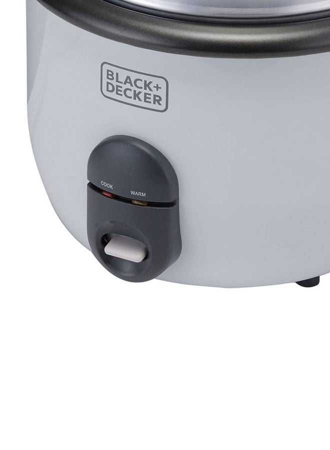 بلاك اند ديكر جهاز كهربائي لطهي الأرز سعة 1.8 لتر 1.8 L 700 W RC1860-B5 فضي  - Image 5