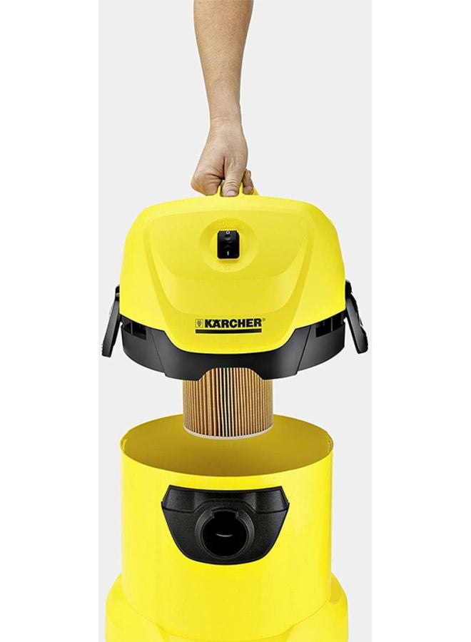 كارشر - مكنسة كهربائية متعددة الأغراض 1000 W Karcher WD3 1000w أصفر/ أسود - Image 1