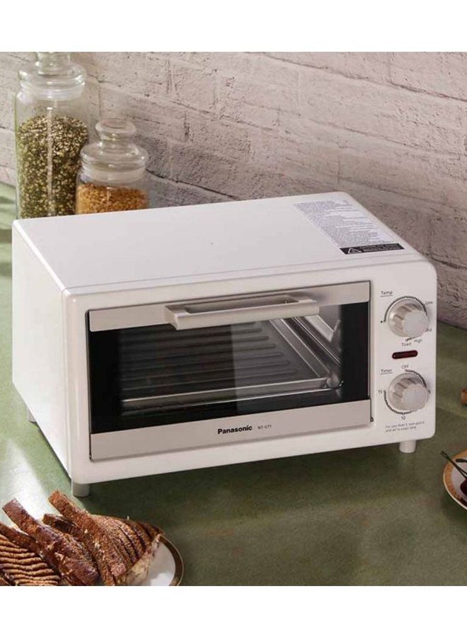 Panasonic Electric Oven Toaster 9L 1200.0 W NT-GT1 White/Grey - Image 4