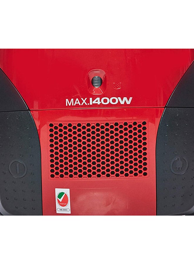 باناسونيك مكنسة كهربائية 1400 W MCCG520R أحمر/أسود/فضي - Image 3