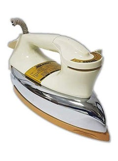 GEEPAS Automatic Heavy-Weight Dry Iron With Durable Teflon Plated Sole Plate 1200.0 W GDI2771 White/Silver/Gold  - Image 3