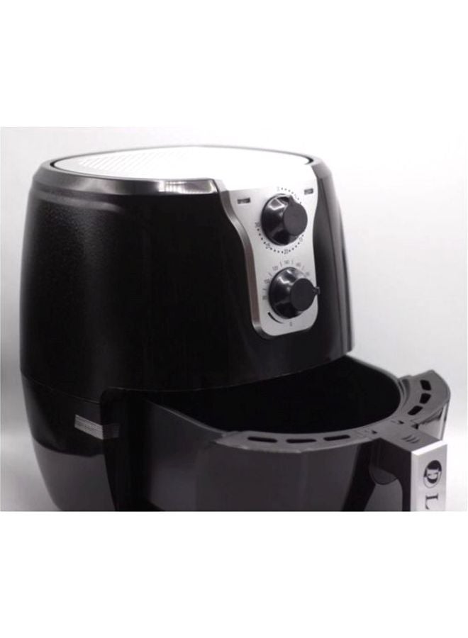 دي إل سي  مقلاة هوائية سعة 3.5 لترات 3.5 L 2035 أسود/فضي - Image 2