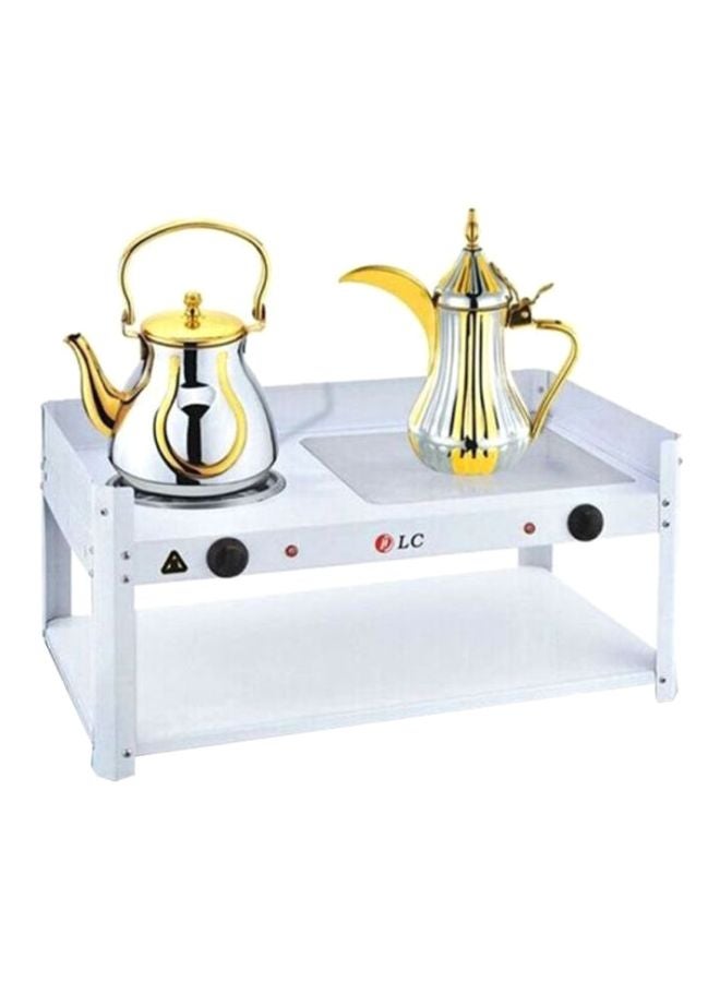 دي إل سي  سخان قهوة وشاي كهربائي قدرة 1250 وات 1250.0 W DLC-5533 أبيض - Image 1