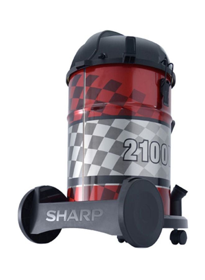 شارب مكنسة كهربائية 21 L 2100 W EC-CA2121 رمادي / أحمر / أسود - Image 3