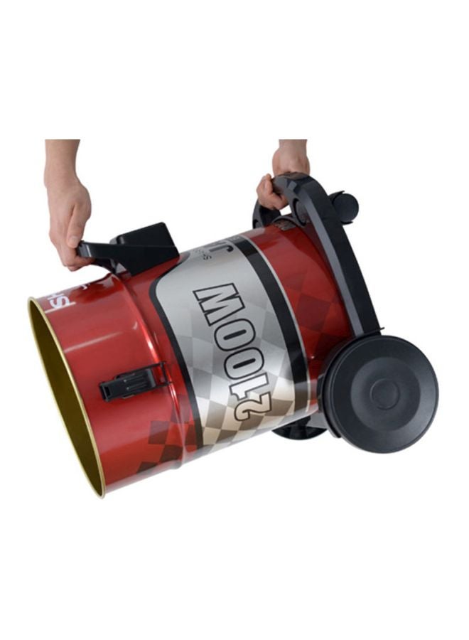 شارب مكنسة كهربائية 21 L 2100 W EC-CA2121 رمادي / أحمر / أسود - Image 4