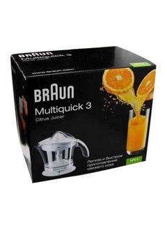 BRAUN Multiquick 3 Citrus Juicer 20.0 W MPZ9 White/Clear  - Image 4