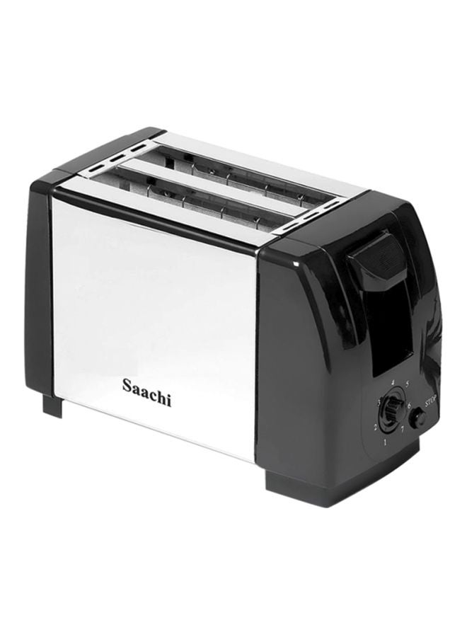 Saachi Stainless Steel 2 Slice Toaster 750W 750 W NL-TO-4567-BK Black  - Image 1