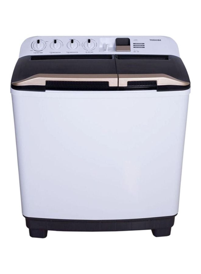Toshiba Twin Tub Washer VH-H110WBB White/Black/Beige  - Image 1