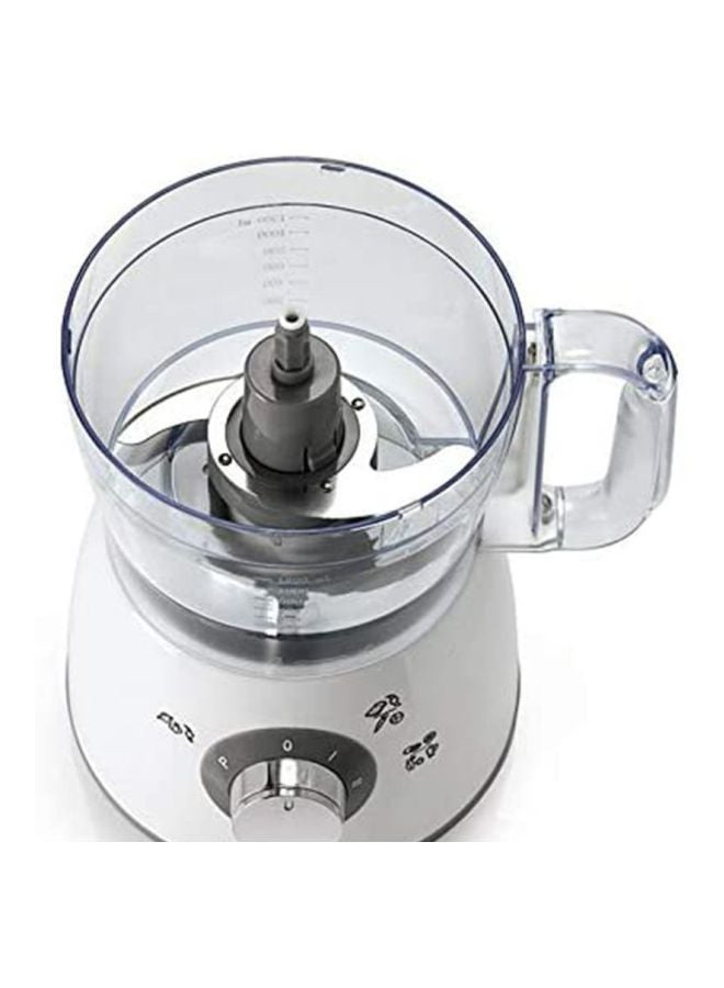 BLACK+DECKER - Midi Food Processor With 18 Functions 1.2 L 400 W FX400BMG-B5 White - Image 1