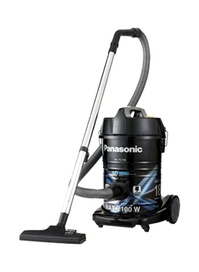 Panasonic Detachable Drum Canister Vacuum 2100W 18 L 2100 W MC-YL778A747 Black/Silver - Image 1