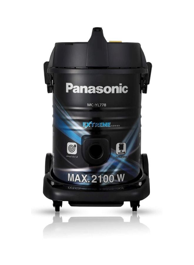 Panasonic Detachable Drum Canister Vacuum 2100W 18 L 2100 W MC-YL778A747 Black/Silver - Image 2
