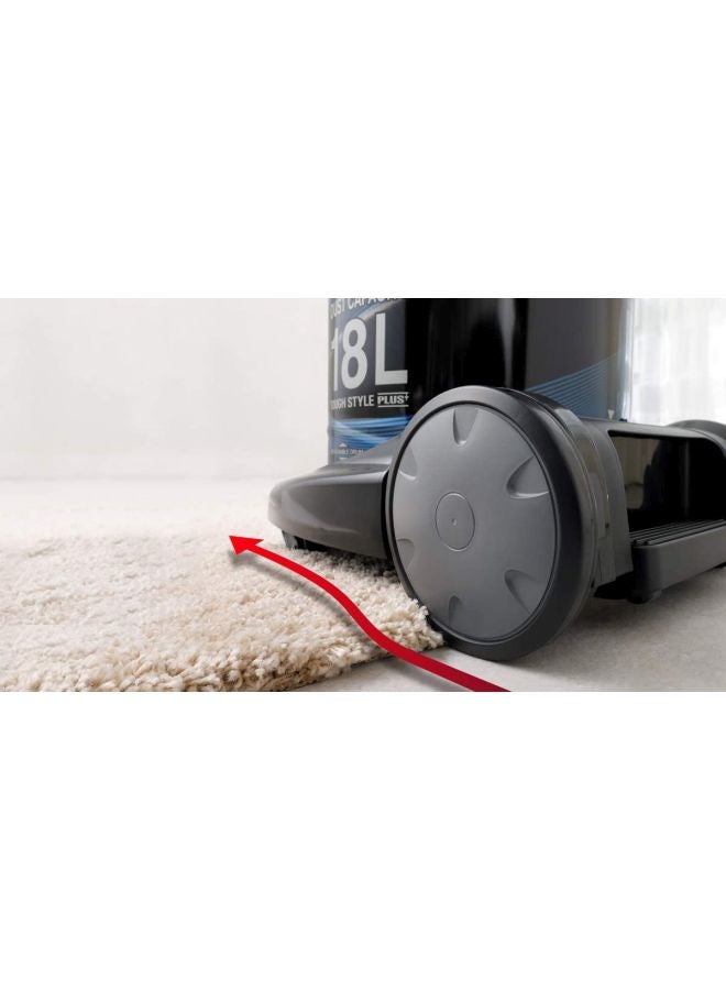 Panasonic Detachable Drum Canister Vacuum 2100W 18 L 2100 W MC-YL778A747 Black/Silver - Image 5