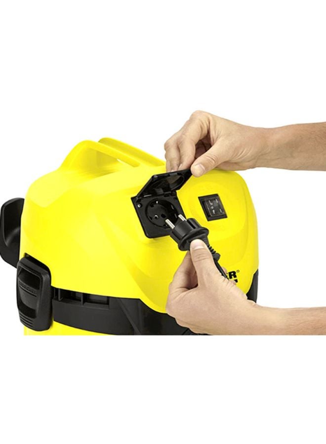 كارشر مكنسة كهربائية متعددة الأغراض 12 L 1000 W K-7412457896 أصفر/أسود - Image 2