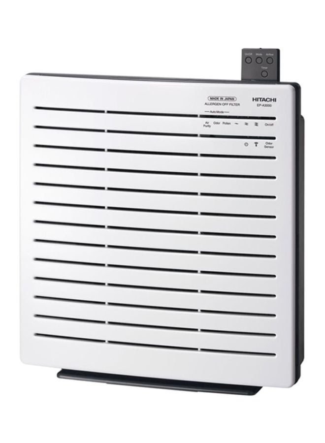 HITACHI Free Standing Air Purifier 37W EPA3000 White - Image 1