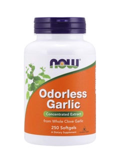 Odorless Garlic Dietary Supplement - 250 Capsules