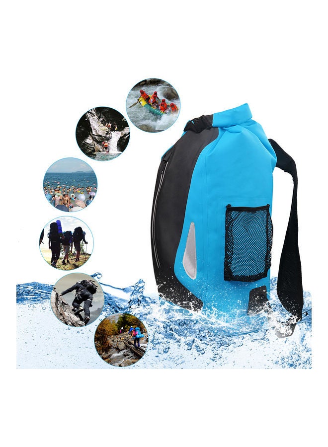 Generic 25L Outdoor Waterproof Dry   Roll Top Dry Sack Camping Gear Bag 41.50*1.00*31.00cm  - Image 2