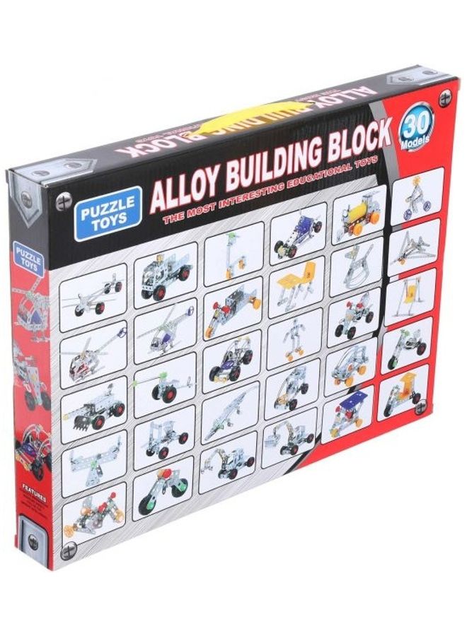 مجموعة مكعبات بناء مصنوعة من خليط معدني ومكونة من 242 قطعة 4k1056 أكبر من3 سنوات - Image 2