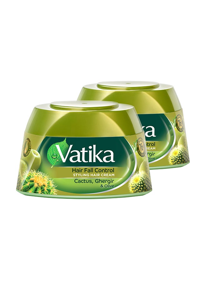 دابر مجموعة كريم تصفيف الشعر ومنع تساقطه من قطعتين 210ملليلتر - Image 1