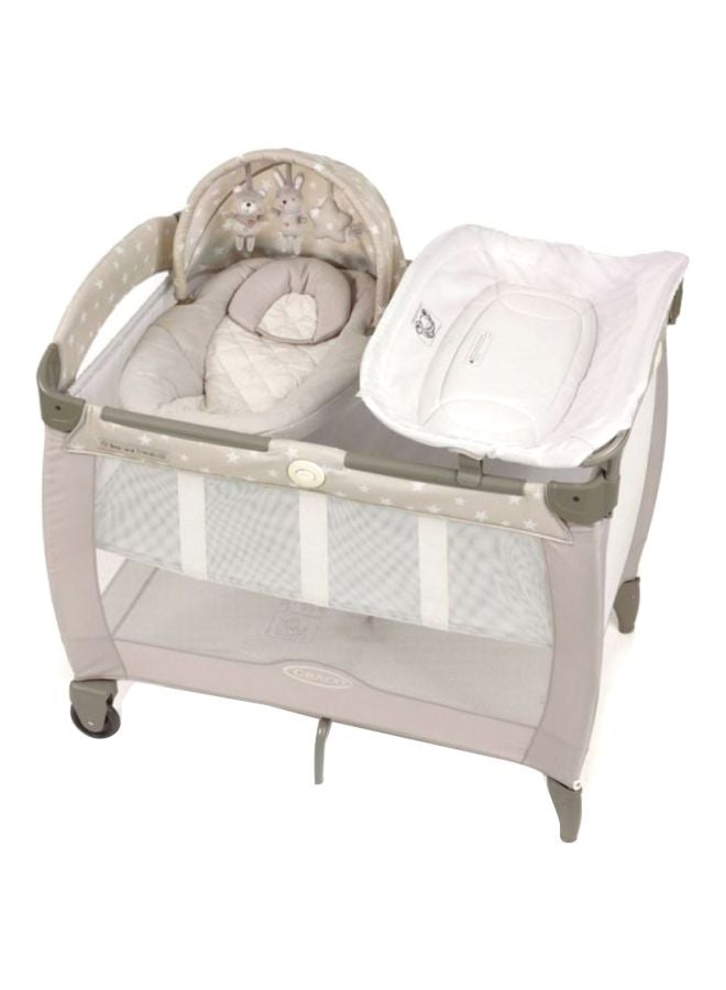 GRACO - Pack N Play Baby Playpen - Grey/White - Image 1