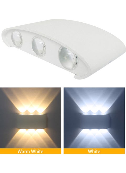 Modern Wall Sconce Lights LEDs 6W Warm White 18 x 5 x 9cm