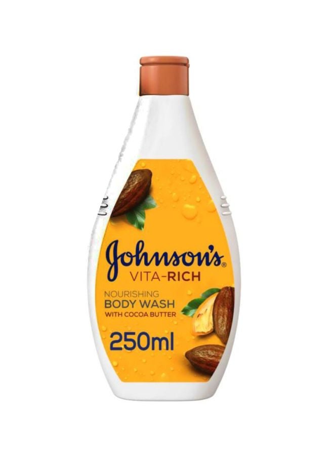 جونسون غسول الجسم فيتا ريتش بزبدة الكاكاو المغذي 250ملليلتر - Image 1