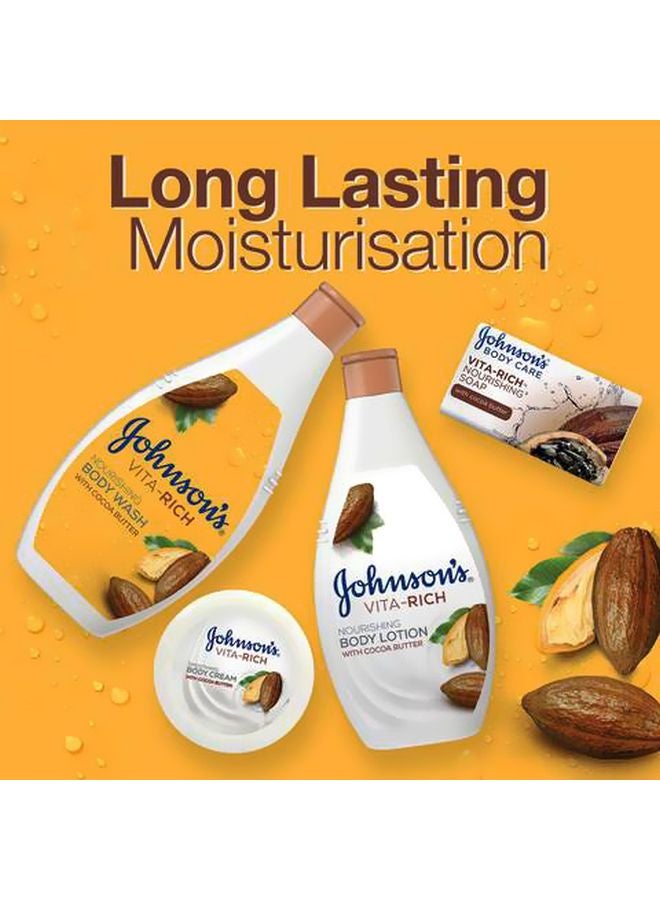 جونسون غسول الجسم فيتا ريتش بزبدة الكاكاو المغذي 250ملليلتر - Image 2