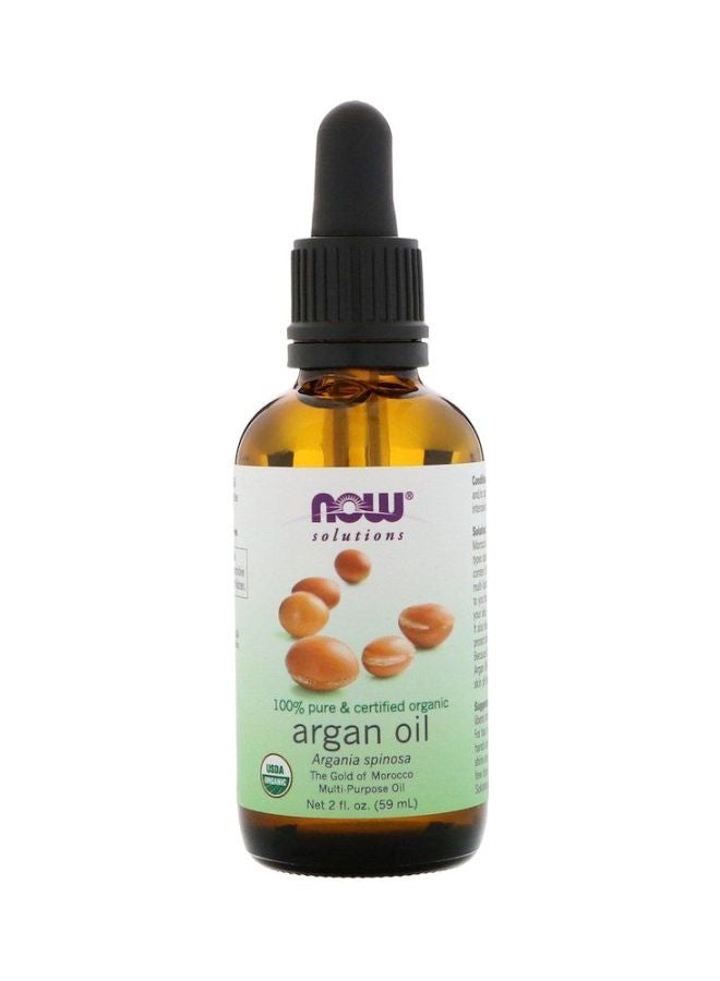 Now Foods - Pure Organic Argan Oil Clear 59ml - Image 1