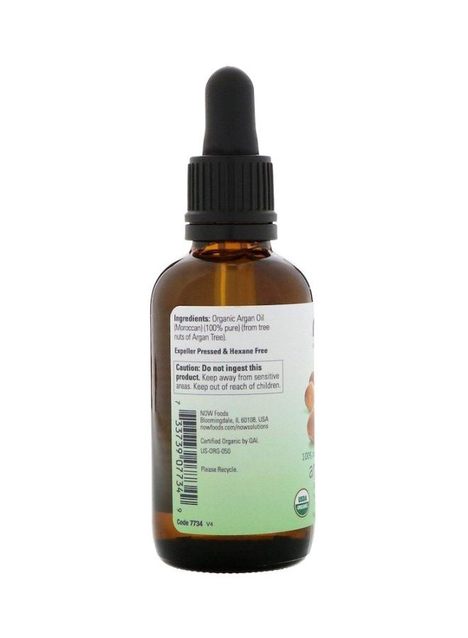 Now Foods - Pure Organic Argan Oil Clear 59ml - Image 1