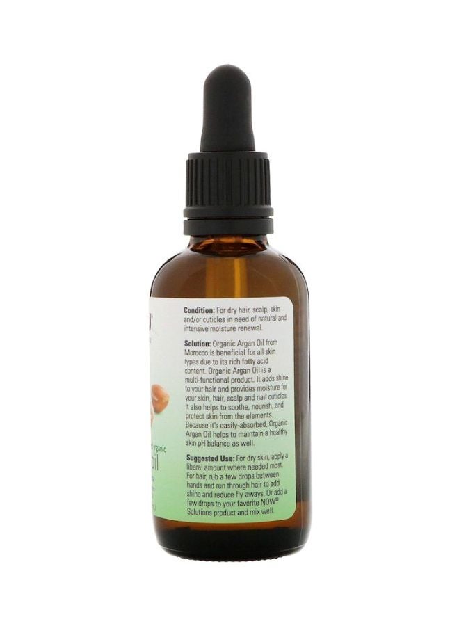 Now Foods - Pure Organic Argan Oil Clear 59ml - Image 1