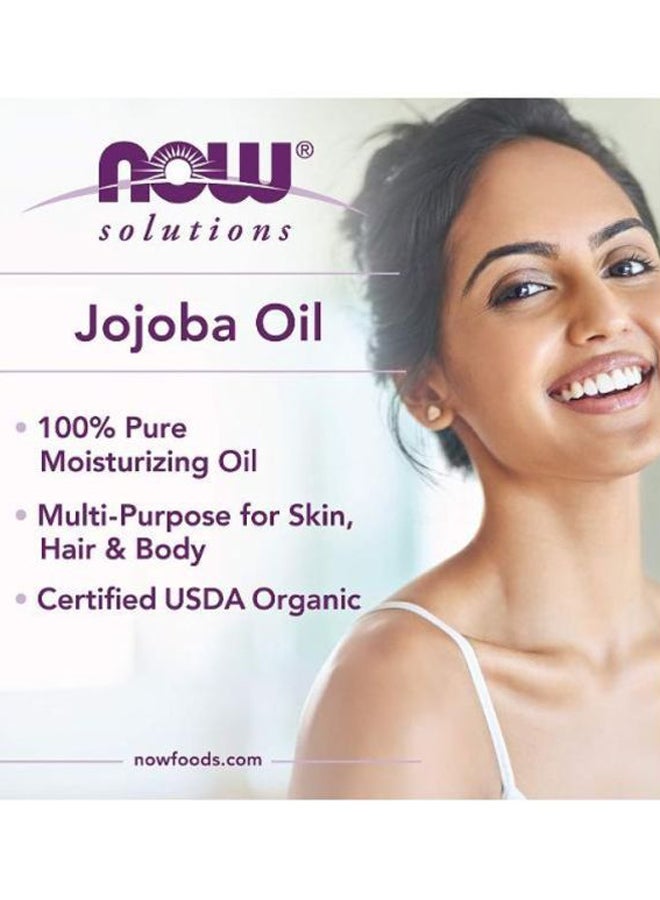 Now Foods - Certified Organic Jojoba Oil 118ml - Image 1