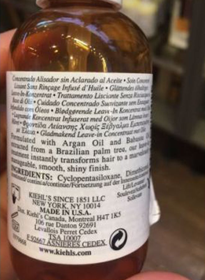 Kiehl's - Smoothing Oil-Infused Leave-In Concentrate - Image 1