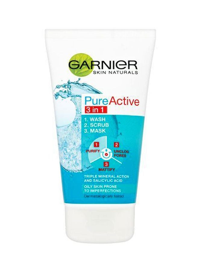 3-In-1 Pure Active Cleanser 100ml - v1607615815/N28525860A_1