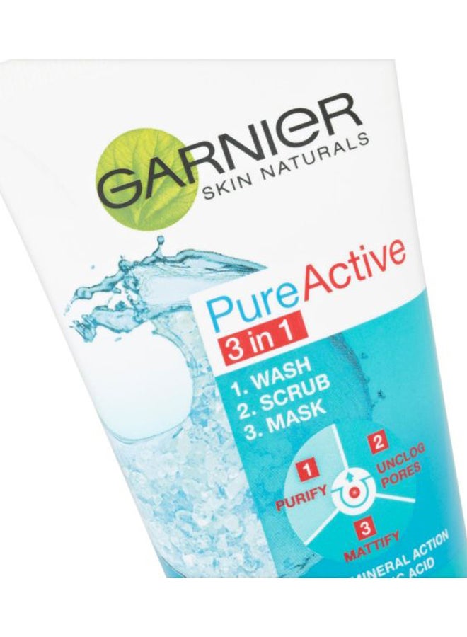 3-In-1 Pure Active Cleanser 100ml - v1607615815/N28525860A_2