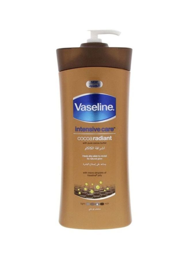فازلين لوشن للجسم ملمّع وبالكاكاو للعناية المكثفة 725ملليلتر - Image 1