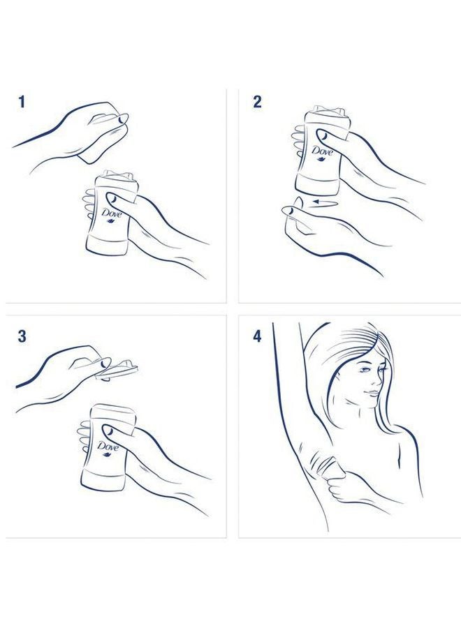 Dove - Original Anti-Perspirant Deodorant Stick White 40ml - Image 1