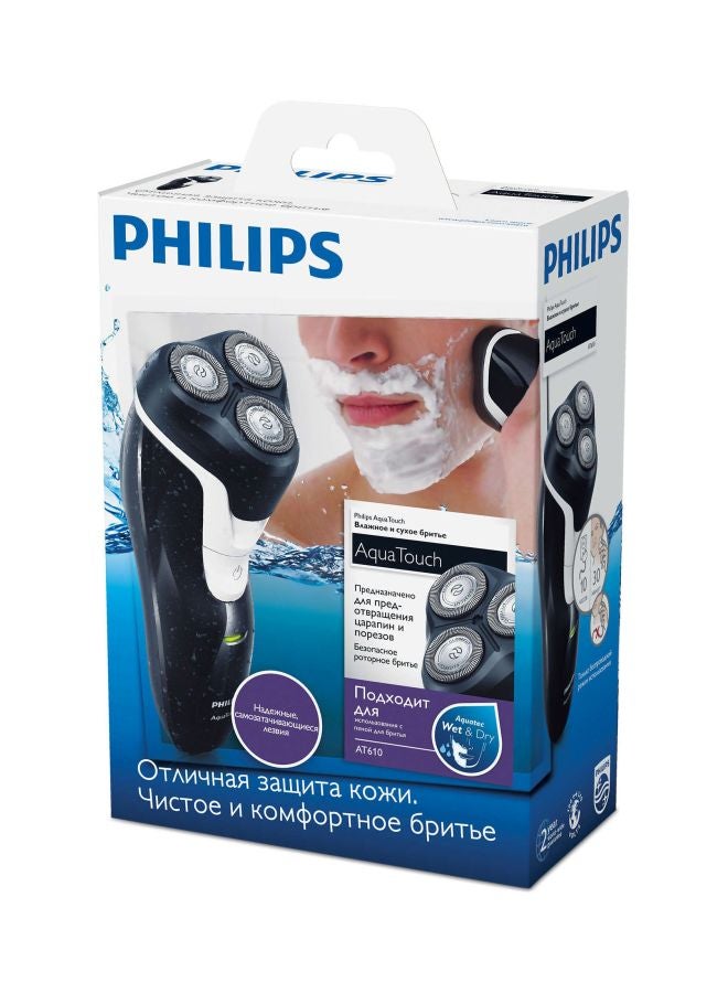 Philips Aqua Touch Electric Shaver Black/White  - Image 5