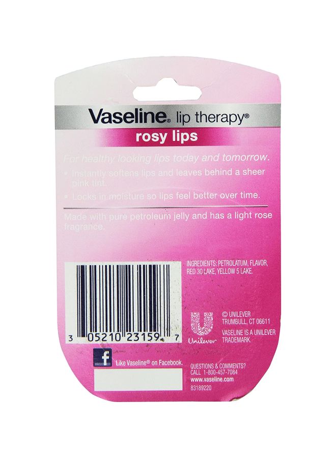Vaseline Pack Of 3 Lip Therapy Balm Red 3x 7grams - Image 4