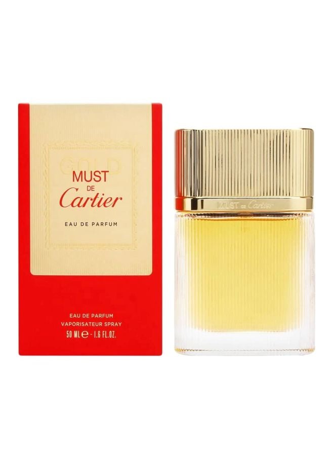 كارتييه عطر Must De كارتييه الذهبي المركز 50ملليلتر  - Image 5