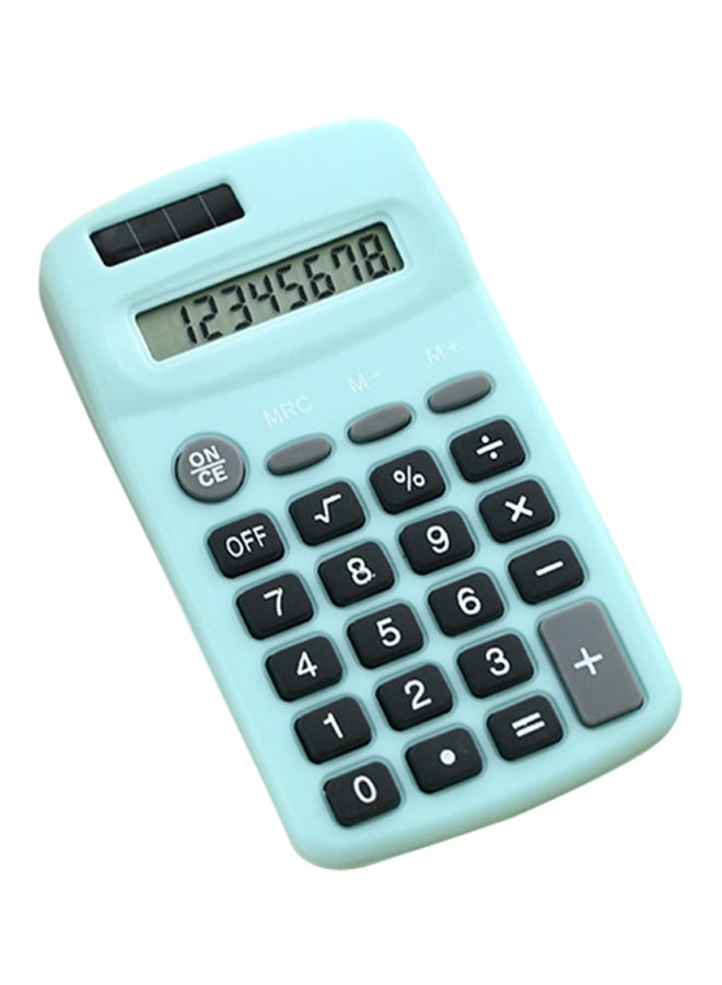 Generic Portable Electronic Calculator Accounting Tool Blue  - Image 1