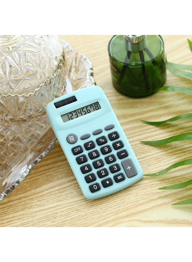 Generic Portable Electronic Calculator Accounting Tool Blue  - Image 2