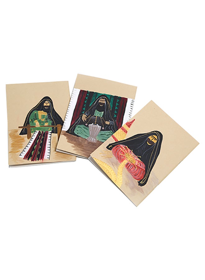 Al Ghadeer UAE Crafts - UAE Crafts Notebook Set A5 - Image 1