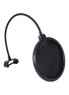 Microphone Pop Filter, Rotatable, With Double Layer Sound Shield