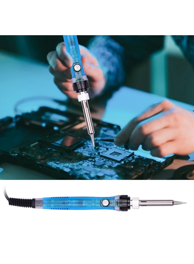 39 Pieces Wood Burning Tool Kit Pyrography Pen Adjustable Temperature from 200-480℃ Multicolour - Image 4