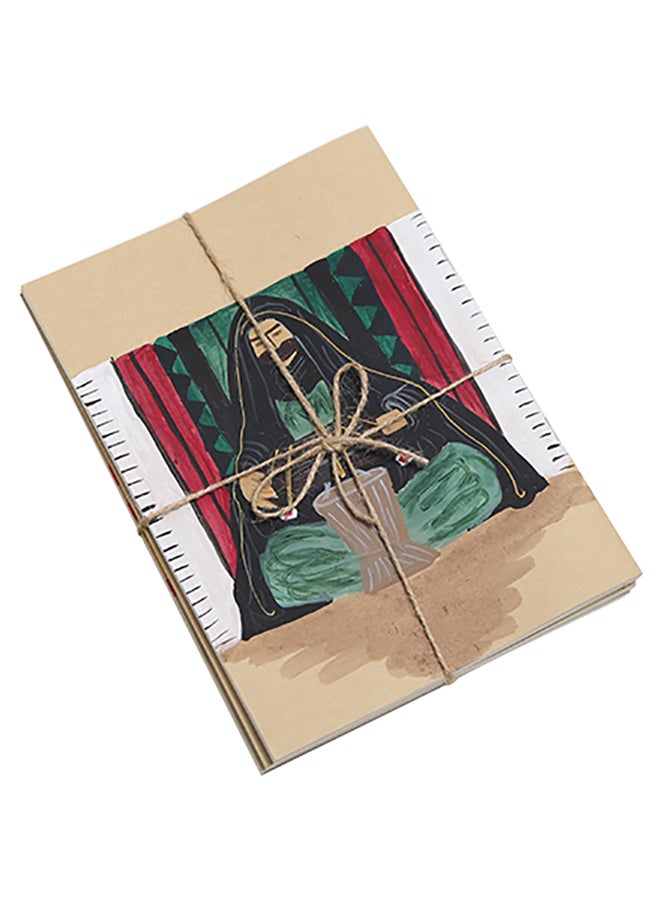 Al Ghadeer UAE Crafts - UAE Crafts Notebook Set A5 - Image 1